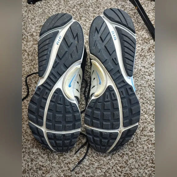 Nike Air Presto Mid Utility Black And White Hi-Top Sneaker Shoes Size 9