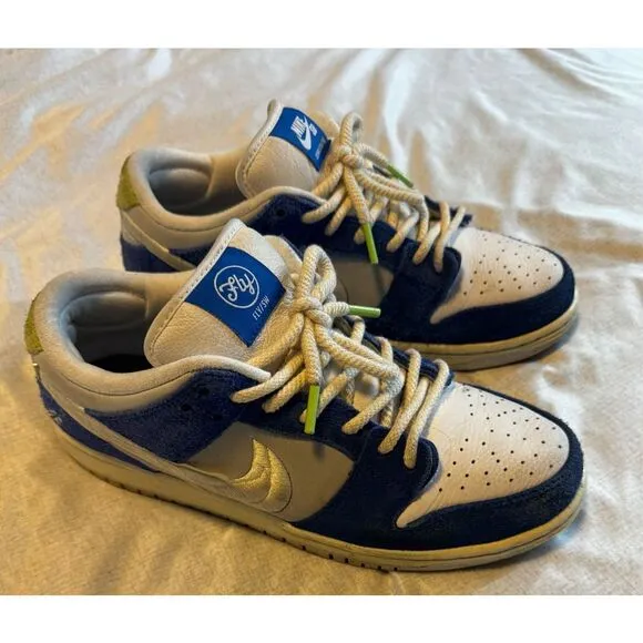 Nike Air SB Size 8.5 Dunk Low Pro Fly Streetwear Gardenia Men Used DQ5130-400