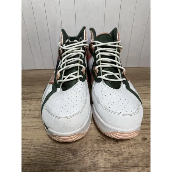 Nike Air Trainer SC Mens High Pink Quartz Shoes White / Green CU6672-100 SZ 13M