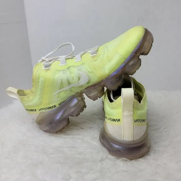 Nike Air Vapormax 2019 Women's Size 7.5 Running Green Ci1246-302 Womens Lace Up