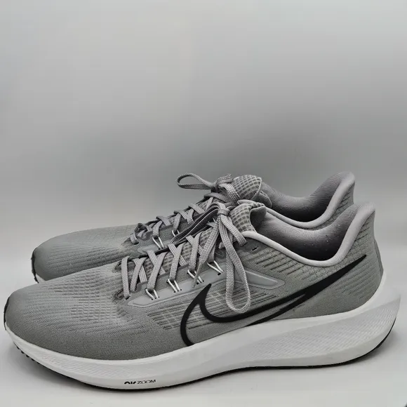 Nike Air Zoom Pegasus 39 phantom gray/black shoes size 14