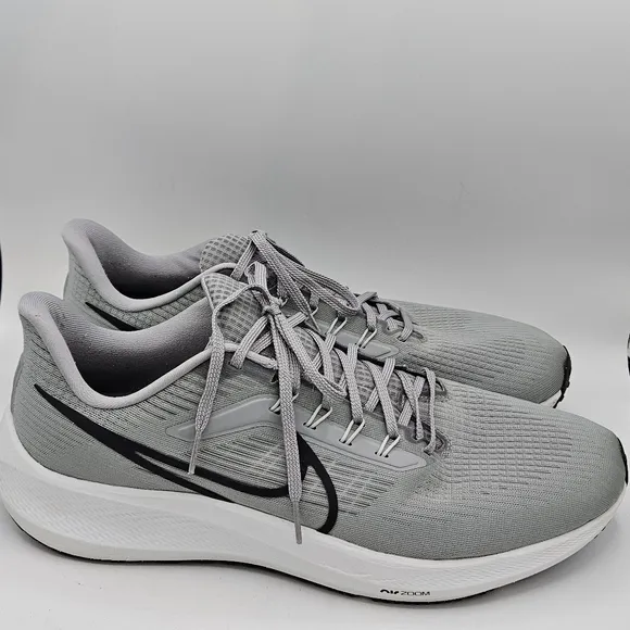 Nike Air Zoom Pegasus 39 phantom gray/black shoes size 14