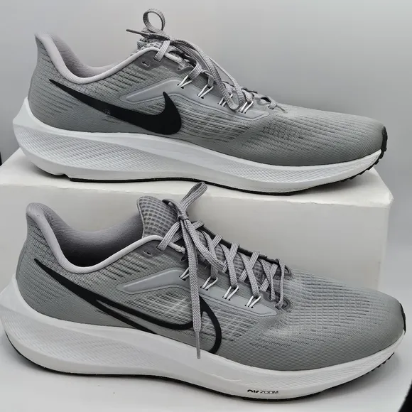 Nike Air Zoom Pegasus 39 phantom gray/black shoes size 14
