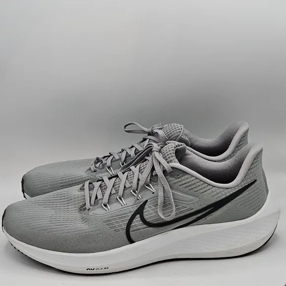 Nike Air Zoom Pegasus 39 phantom gray/black shoes size 14