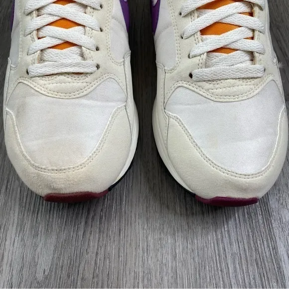 NIKE Air‎ Zoom Pegasus ‘92 White Purple Vintage style Shoes 414238-104 Mens 9.5