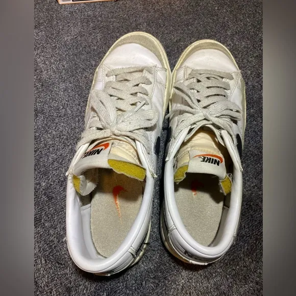 Nike Blazer Low ‘77 Vintage White Black-Sail Shoes (‎ 8 )