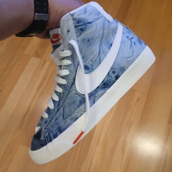 Nike Blazer Mid 77 Denim Pack Streetwear/Athletic Shoes Size 7 for Women