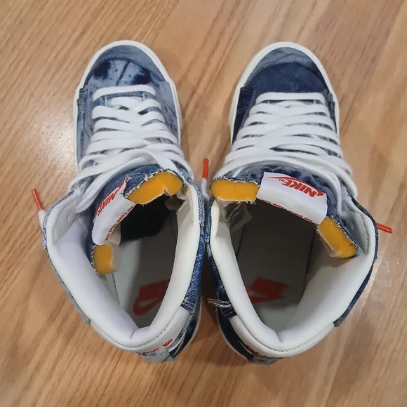 Nike Blazer Mid 77 Denim Pack Streetwear/Athletic Shoes Size 7 for Women