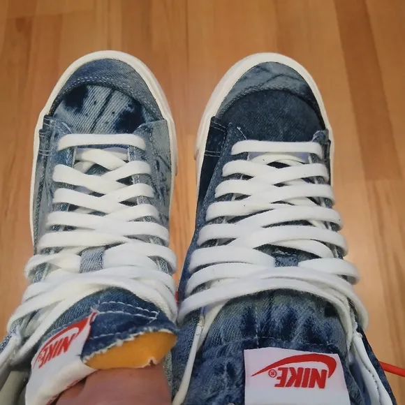 Nike Blazer Mid 77 Denim Pack Streetwear/Athletic Shoes Size 7 for Women