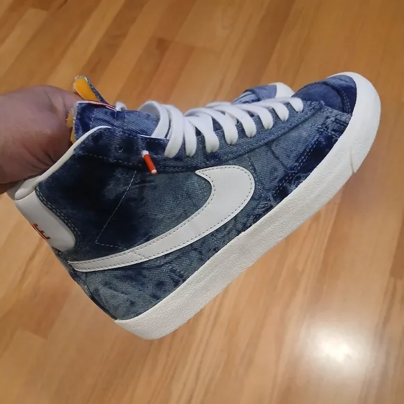 Nike Blazer Mid 77 Denim Pack Streetwear/Athletic Shoes Size 7 for Women