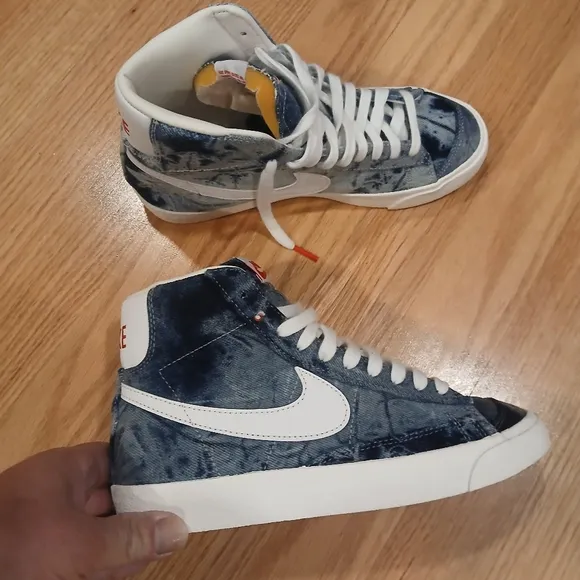 Nike Blazer Mid 77 Denim Pack Streetwear/Athletic Shoes Size 7 for Women