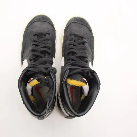 Nike Blazer Mid '77 Vintage Men's 10 Black White Sail Shoes BQ6806-002
