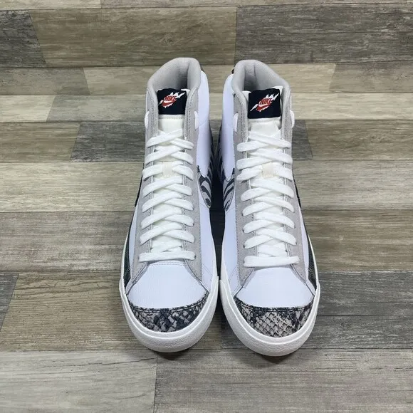 Nike Blazer MID 77 Vintage Sneakers Shoes White Mens Size 10 DZ4840-100