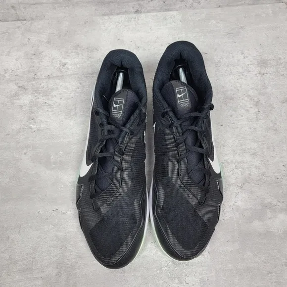Nike Court Air Zoom Vapor Pro Black Mint Tennis Shoes Size 13 Athletic Sneakers