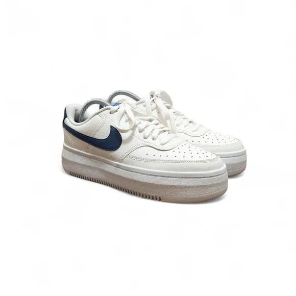 Nike Court Vision Alta Sail/Diffused Blue Sneakers - Women's Size 11 New No Box