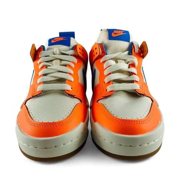 Nike Dunk Low Disrupt Supa White Blue Orange Women's Shoes Sneakers CK6654-104