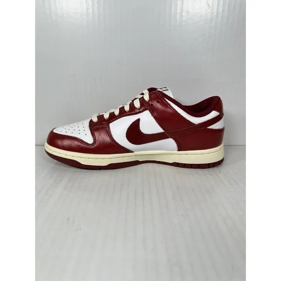 Nike Dunk Low Premium Vintage Red Size 7W FJ4555-100 IN HAND READY TO SHIP