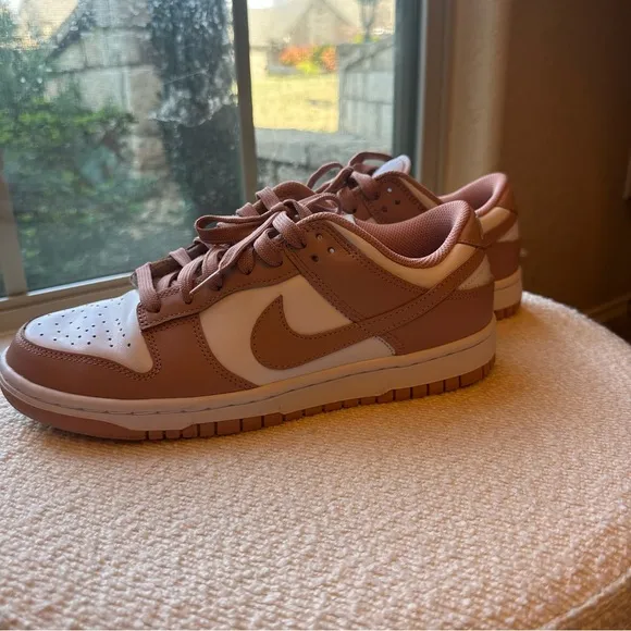 Nike Dunk Low Shoes Whisper Rose/White