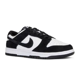 Nike Dunk Low Sneaker in White, Black, &amp; White Used Size 8 Mens 6.5 Womens