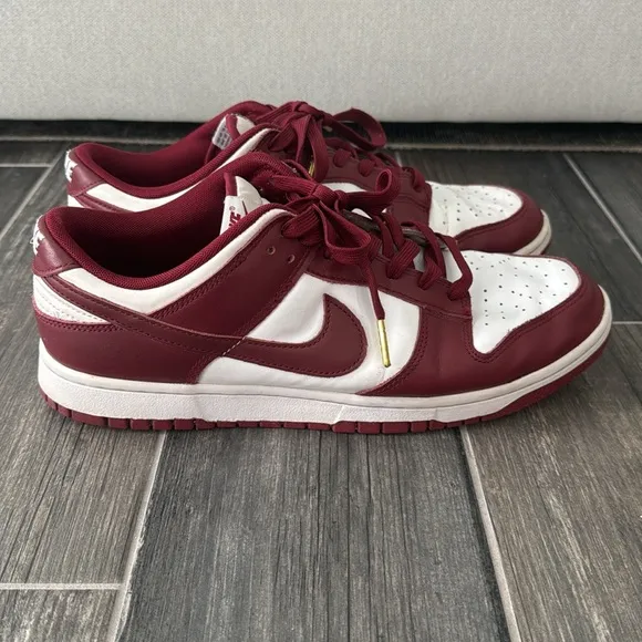 Nike Dunk Low - Team Red/White, Size 11