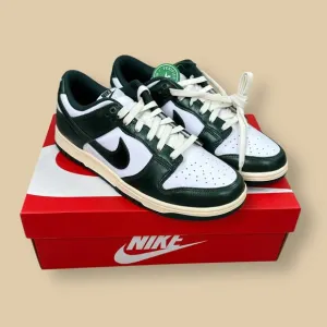 Nike Dunk Low Vintage Green White Shoes DQ8580-100 NWT Mens 10