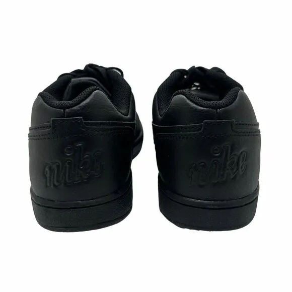🤩Nike Ebernon Low Triple Black Athletic Basketball Men Shoes Sz 8.5 AQ1775-003