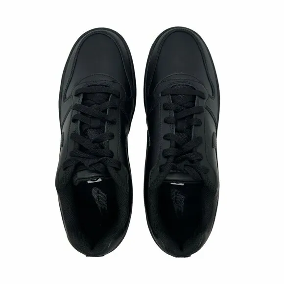🤩Nike Ebernon Low Triple Black Athletic Basketball Men Shoes Sz 8.5 AQ1775-003