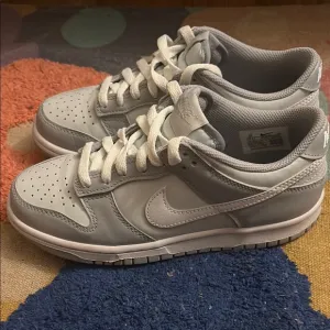 Nike Gray Sneakers Classic Low-Top Design