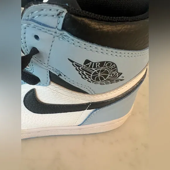 Nike High Top Sneakers AIR JORDAN 1 RETRO OG Blue Size 8