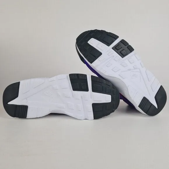 Nike Huarache Run Now Green Purple Sneaker KIDS Shoe SZ 5Y=6.5 Womens