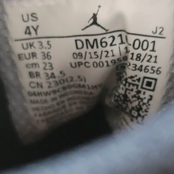 Nike Jordan youth sneakers