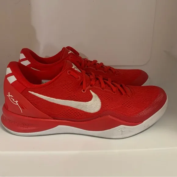 Nike Kobe 8 Protro University Red Mens Size 11 Basketball Shoes HF9550-600
