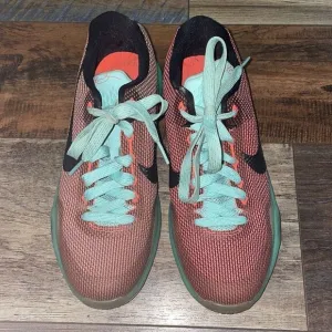 Nike Kobe Bryant Easter 10 Hot Lava Sunset Low Top Basketball Shoes