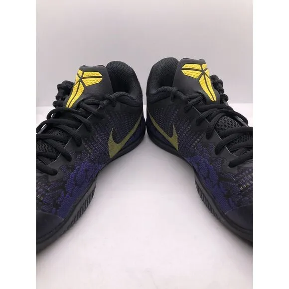 Nike Kobe‎ Bryant Mamba Rage Lakers City Edition Mens 7 Black Yellow Purple