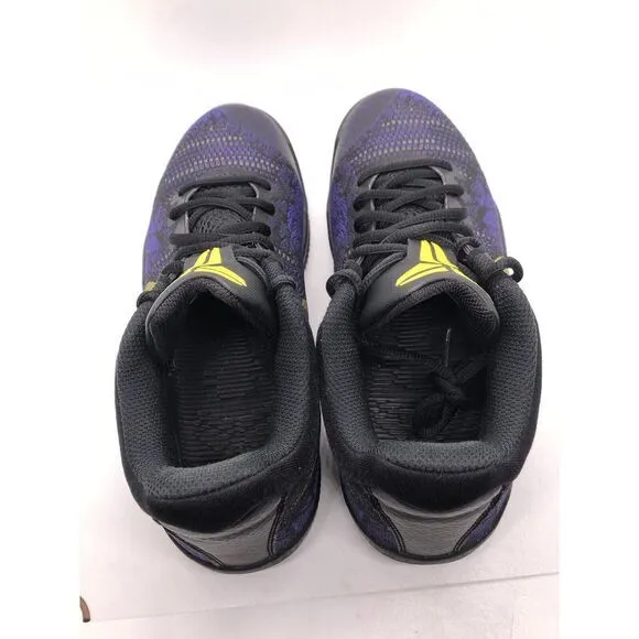 Nike Kobe‎ Bryant Mamba Rage Lakers City Edition Mens 7 Black Yellow Purple