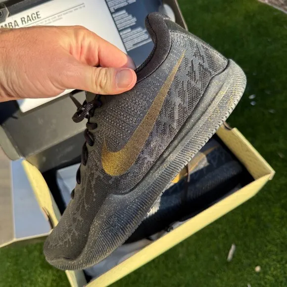 Nike Kobe Mamba Rage “Gold Stars” Size 11 / 12.5 – Brand New in Box