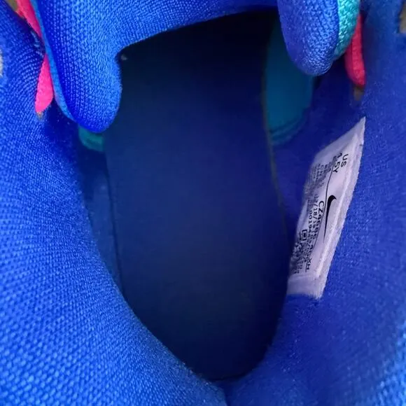 NIKE Kyrie 6 Basketball Bright Colors High-top Sneakers CZ4686-409 Shoes Y 4,5