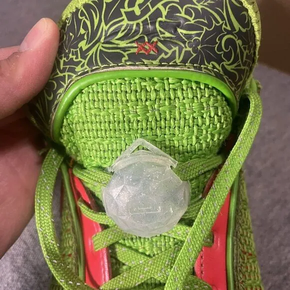 Nike Lebron XX 20 GS Stocking Stuffer Shoes Grinch Youth US 7Y DQ8646-300