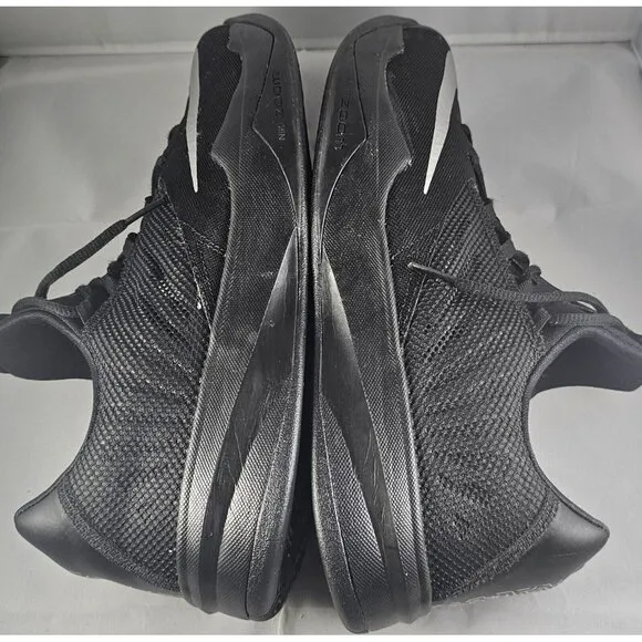 Nike Men's Black/Silver Zoom Run The One Anthracite Size 10.5