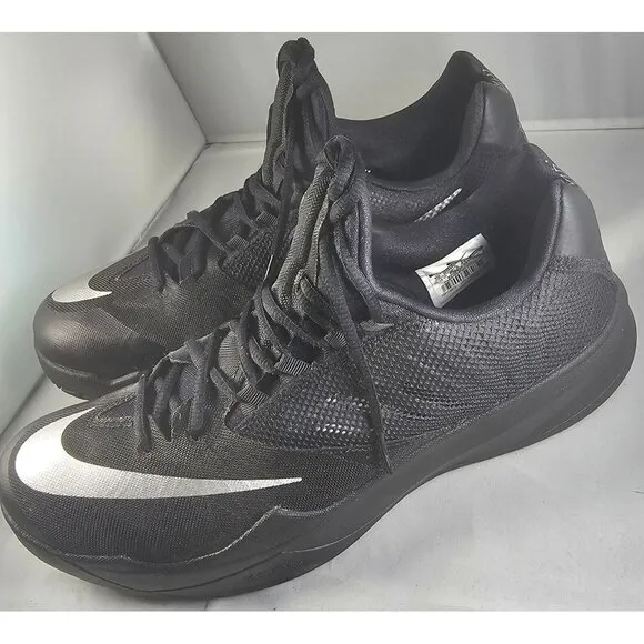 Nike Men's Black/Silver Zoom Run The One Anthracite Size 10.5