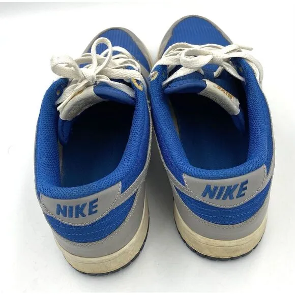 Nike Men's Dunk Low Detroit 2010 318019-400‎ Grey Royal Size 9.5