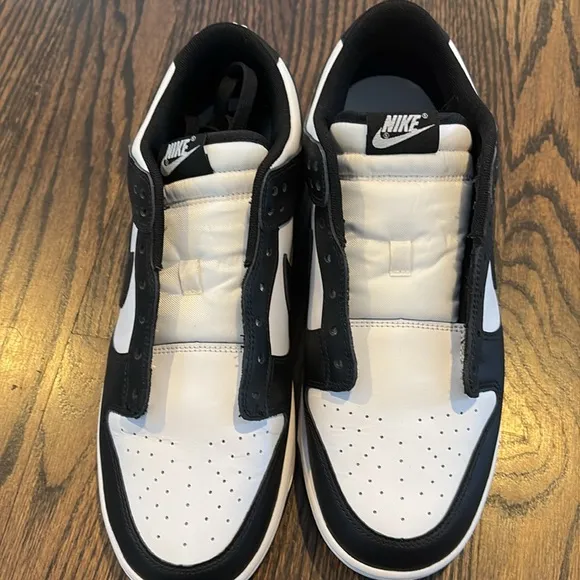 Nike Men’s Dunk Low Retro Casual Shoes Sneakers Black/White/Black Size 11 New