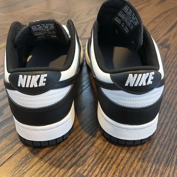 Nike Men’s Dunk Low Retro Casual Shoes Sneakers Black/White/Black Size 11 New