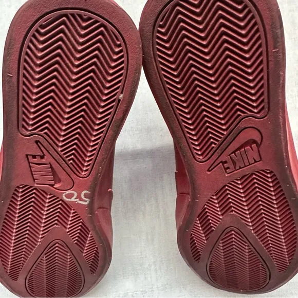 Nike Mens Flystepper 2K3 Red High Top Basketball Shoes Sneakers Size 11