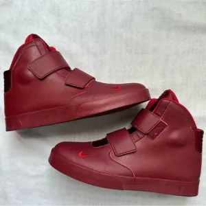 Nike Mens Flystepper 2K3 Red High Top Basketball Shoes Sneakers Size 11