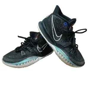 Nike Mens Kyrie 7 Brooklyn Nets 2020 Size 8.5 Black Air Zoom Sneakers Basketball