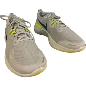 Nike Mens React Miler CW1777-005 Gray Neon Running Shoes Lace Up Low Top Size 11