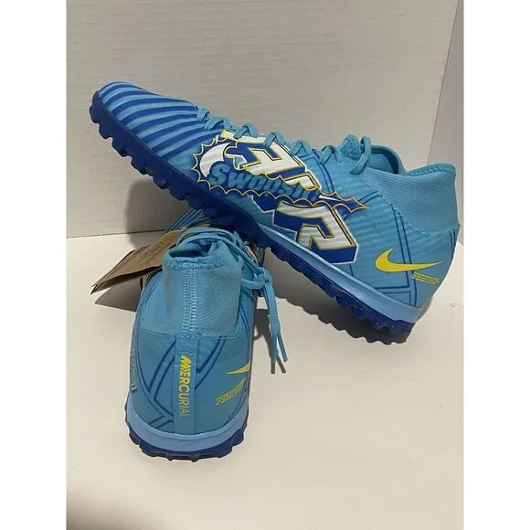 Nike Mercurial Superfly 9 Academy KM TF Turf Blue DO9347-400 M 11 / W 12.5