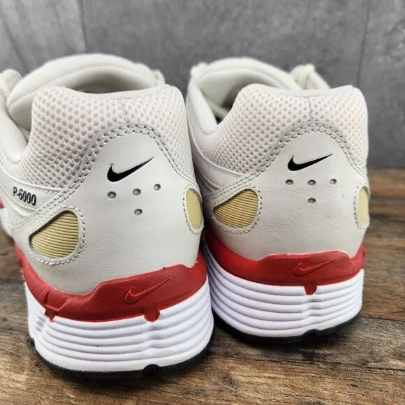 Nike P-6000 Size 13 Mens Phantom Dragon Red White Black Casual Shoes Sneakers