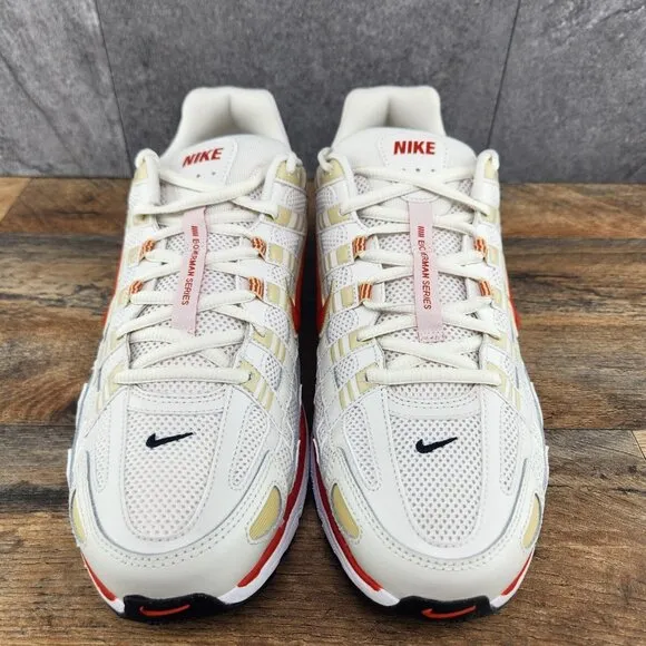 Nike P-6000 Size 13 Mens Phantom Dragon Red White Black Casual Shoes Sneakers